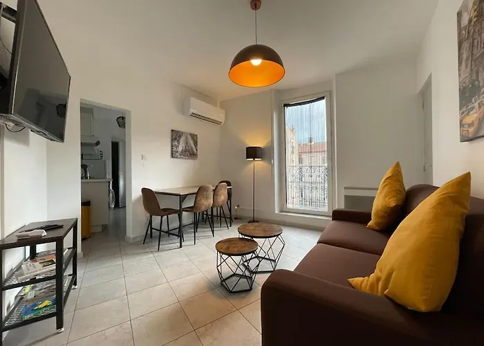 Bel Appartement Beziers - Clim - 1 Chambre - Gare - Centre